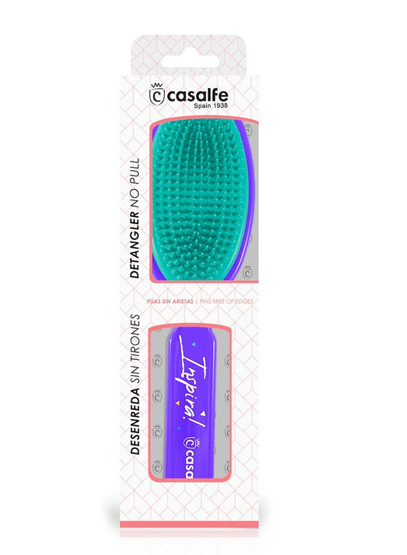 Casalfe Detangle Oval Brush, Purple/Blue, 1 Piece