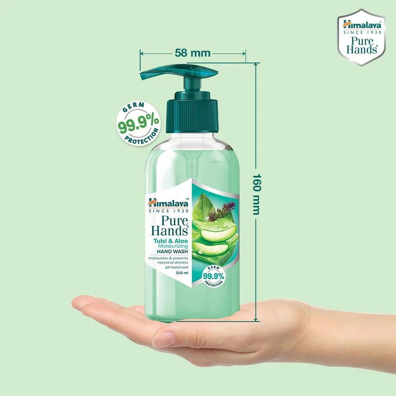 Himalaya Pure Hands Moisturizing Tulsi & Aloe Hand Wash, 250ml