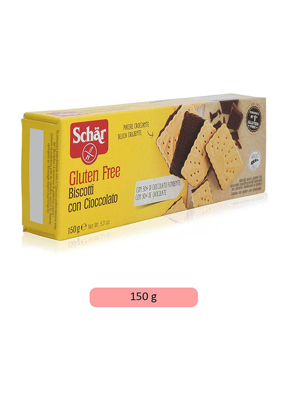 Schar Gluten Free Biscuit with Chocolate, 150g
