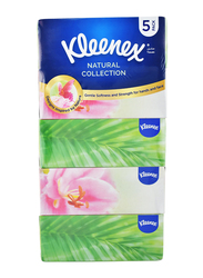 Kleenex Natural Collection Facial Tissues, 5 x 170 Sheets