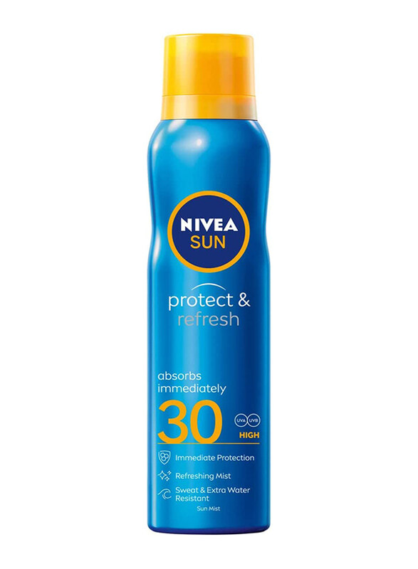 

Nivea Sun Spray, UVA & UVB Protection, Protect & Refresh, SPF 30, 200ml