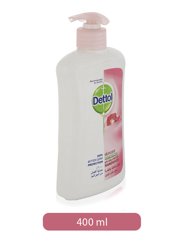 Dettol Anti-Bacterial Skincare Liquid Hand Wash, 400ml