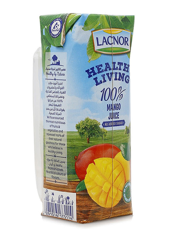 Lacnor Healthy Living Mango Juice Drink, 250ml