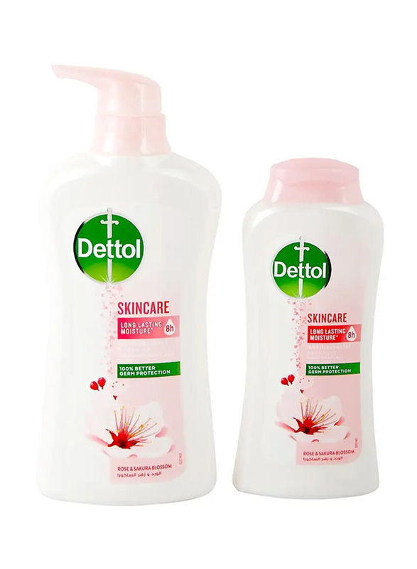 Dettol Skincare Shower Gel - 500ml + 250ml