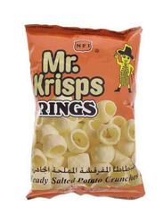 Mr.krisps Rings Salted Potato Crunches, 80g
