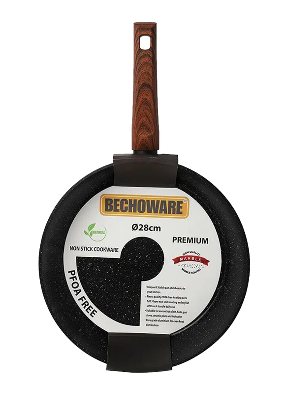 

Bechoware Non Stick Cookware Pan, 28cm, Black