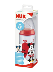 Nuk First Choice Polypropylene Disney Bottle, 300ml, Assorted