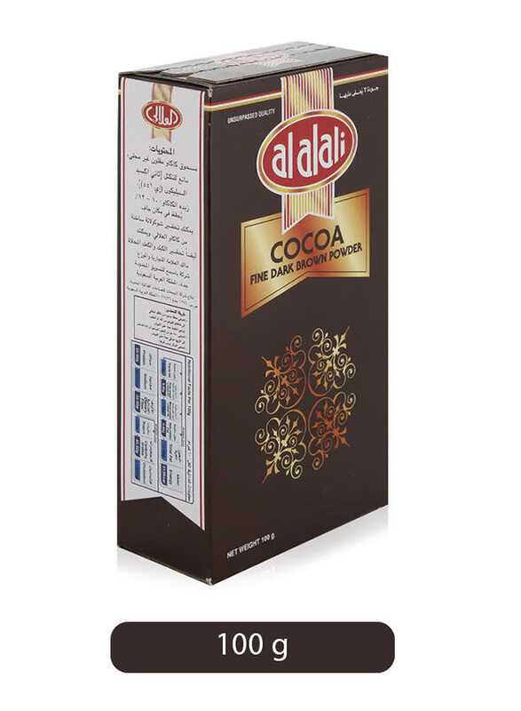 

Al Alali Fine Dark Brown Cocoa Powder, 100g