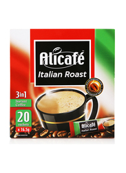 Alicafe Italian Roast 3-in-1 Instant Coffee, 20 x 16.5g