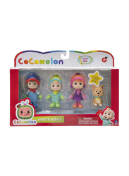 Cocomelon Figure Family Set, 4 Pieces, Ages 3+