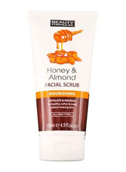 Beauty Formulas Face Scrub Honey+Almonds, 150ml