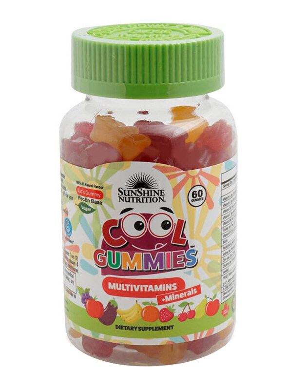 

Sunshine Nutrition Multivitamins Cool Gummies, 60 Gummies