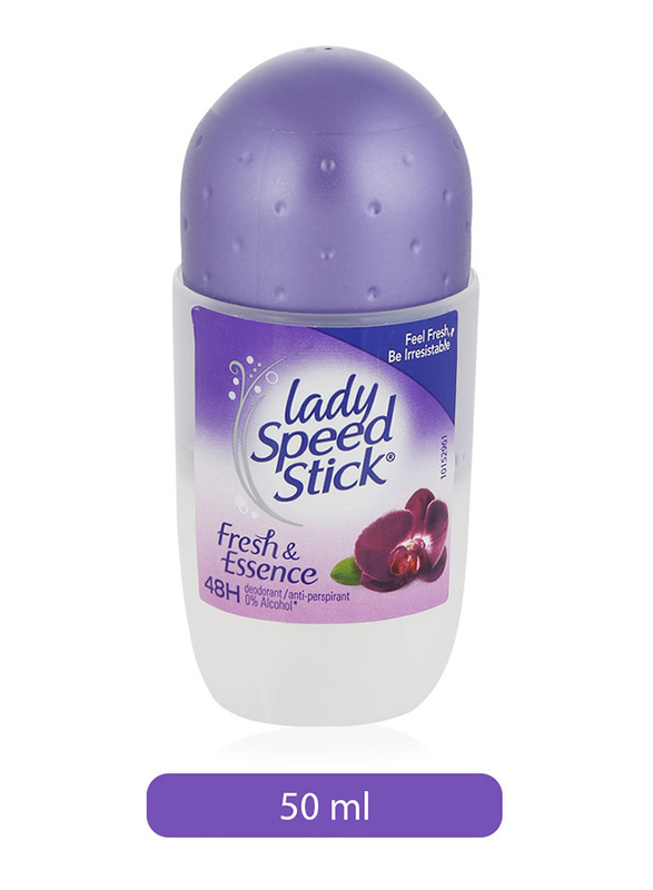 Lady Speed Stick Fresh & Essence Antiperspirant Deodorant Roll-On for Women, 50ml