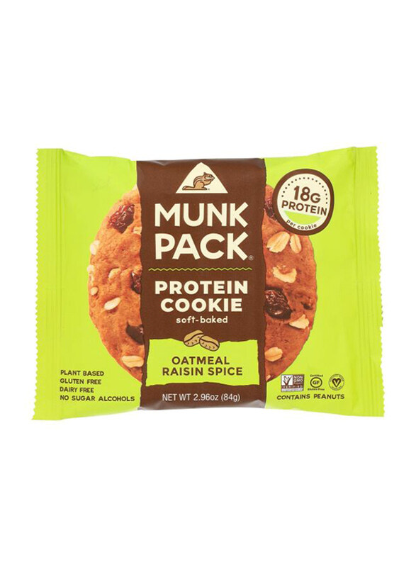 

Munk Oatmeal Raisin Spice Cookie, 6 x 84g