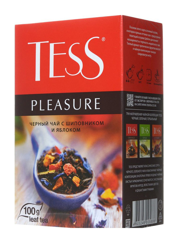 Tess Pleasure Black Tea, 100g