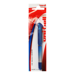 Uniball UB185S Eye Needle Rollerball Pen, 0.5mm, Blue