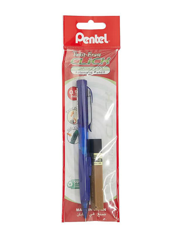 

Pentel Twist Erase Click Automatic Pencil, Blue