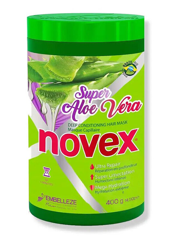 

Novex Super Aloe Vera Deep Conditioning Hair Mask, 400gm