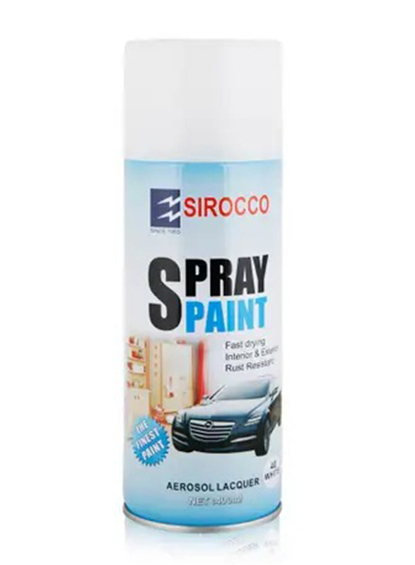 Sirocco Paint Spray White, 400ml