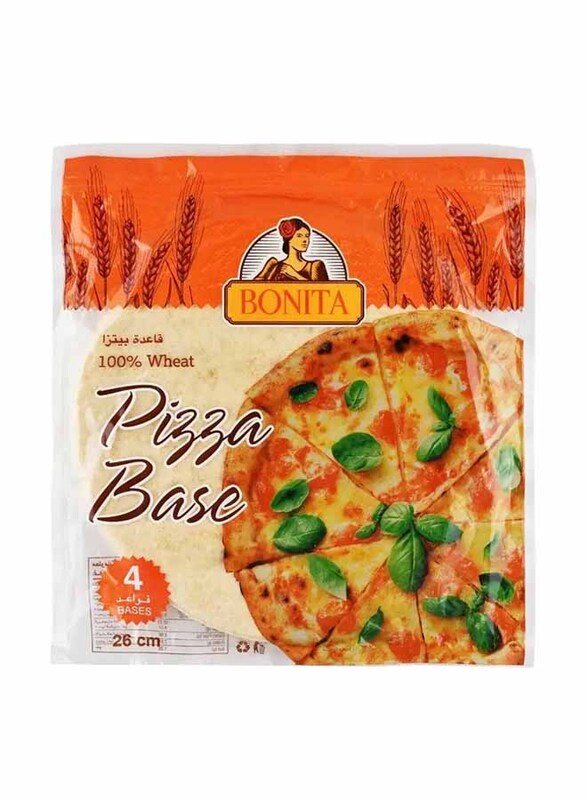 

Bonita Pizza Base, 26cm, 4 Pieces, 480g