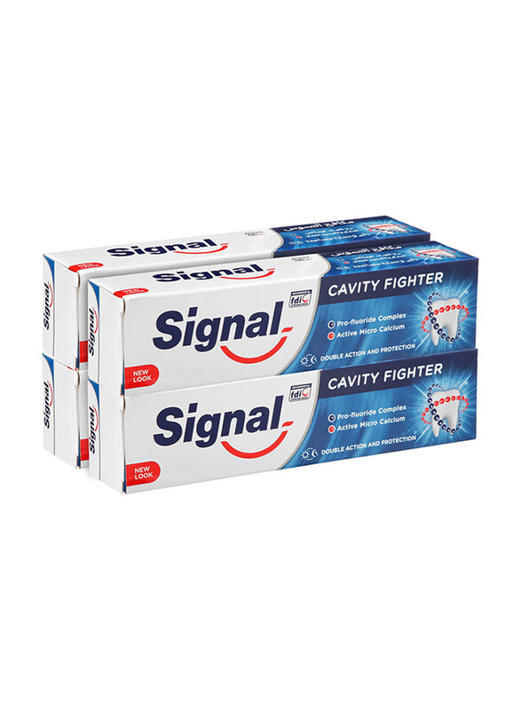 

Signal Cavity Fighter Toothpaste, 100ml, 4 Pieces