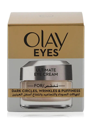 Olay Eyes Ultimate Eye Cream For Wrinkles, Puffy Eyes And Dark Circles, 15 ml, Pack of 1