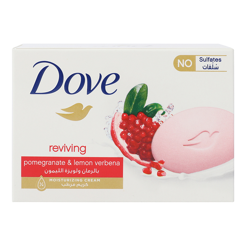 Dove Reviving Pomegranate and Lemon Verbena Soap Bar, 125g