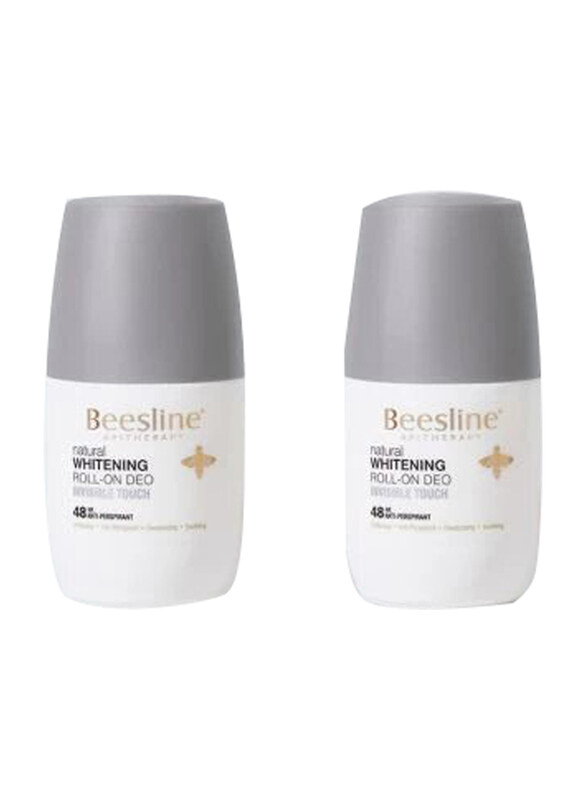 

Beesline Natural Whitening Invisible Touch Roll-On Deo, 2 x 50ml