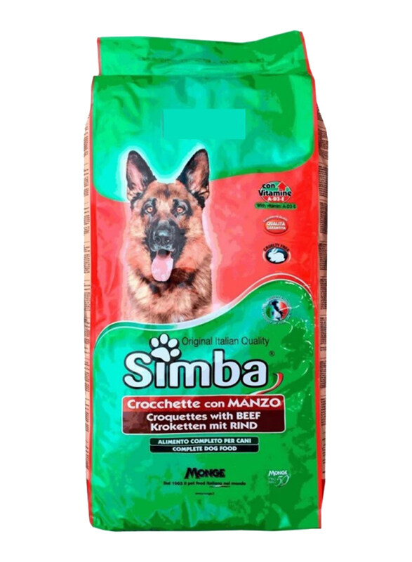 

Simba Croquettes with Beef Wet Dog Food, 10 Kg