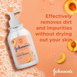 Johnson & Johnson Liquid Soap Peach, 300 ml