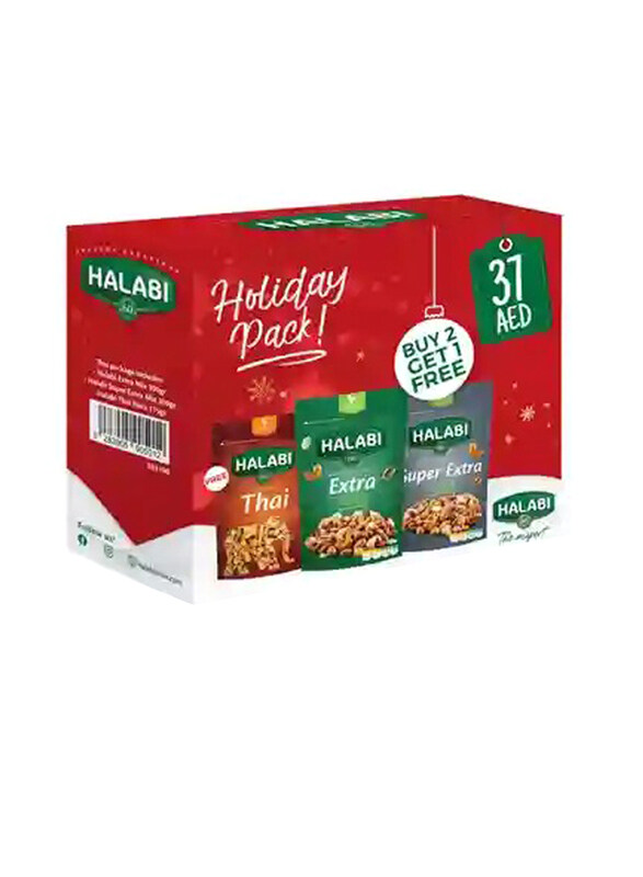 Halabi Festive Pack Thai, 3 x 300g