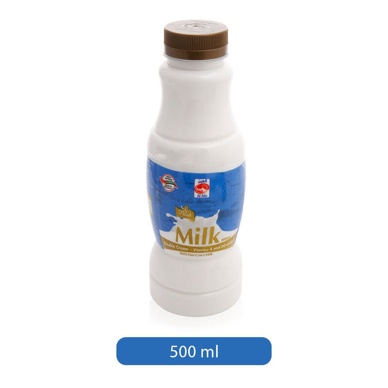 

Al Ain Double Cream Fresh Milk, 500 ml