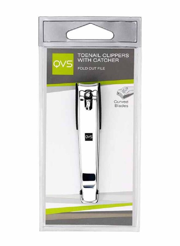 QVS Toe Nail Clipper, Silver