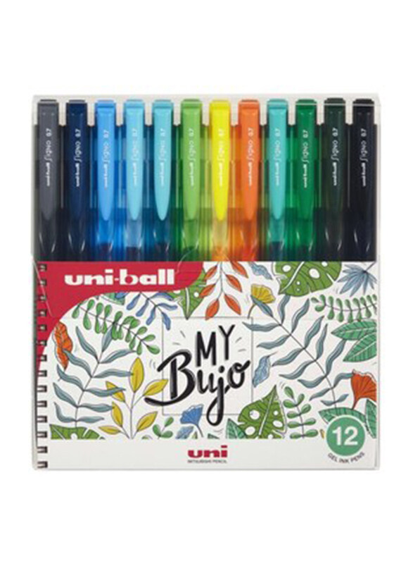 

Uniball Signo My Bujo Rollerball Gelpen, 0.7mm, 12 Pieces, Multicolour