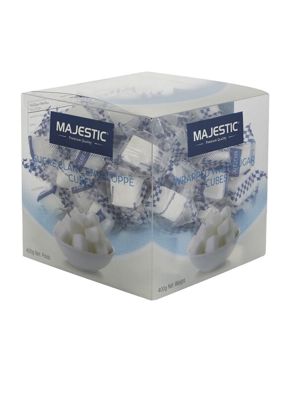 

Majestic Wrapped White Sugar Cubes - 400g