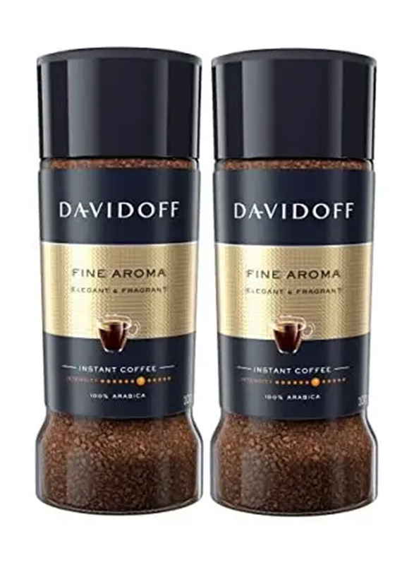 

Davidoff Fine Aroma Instant Coffee, 2 x 100g