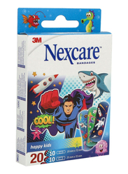 Nexcare Happy Kids Cool Bandages, 20 Piece