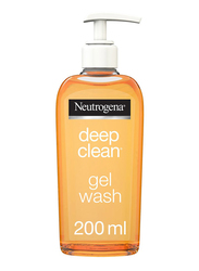 Neutrogena Deep Clean Facial Gel Wash, 200ml