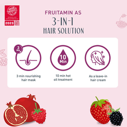 Vatika Fruitamin Berry Hair Conditioning Mask, 350gm