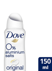 Dove Original 0% Aluminium Salts Deodorant - 150ml