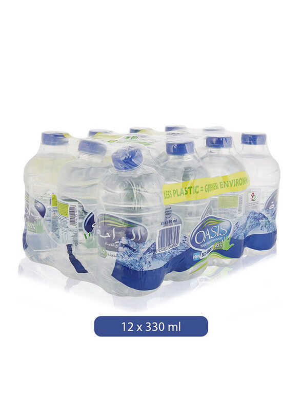 

Oasis Eco-Friendly Drinking Water, 12 Bottles x 330ml