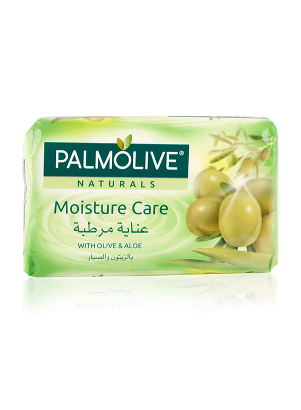 Palmolive Naturals Moisture Care with Olive & Aloe Soap Bar, 120g, 6 Pieces
