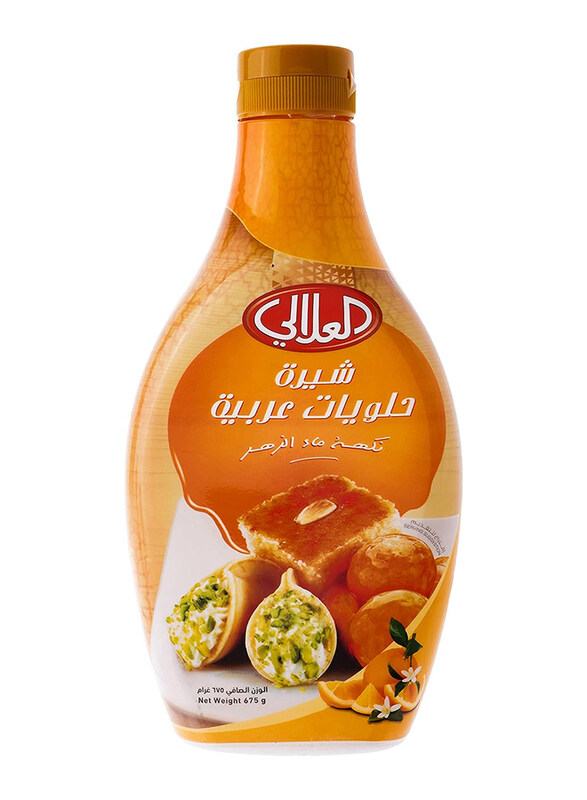 

Al Alali Arabic Dessert Syrup in Orange Blossom Flavour, 675g
