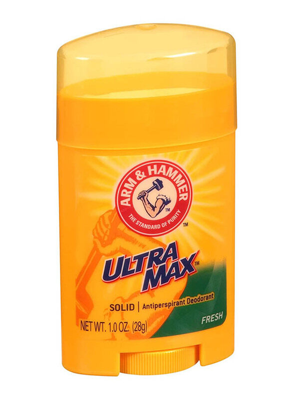 

Arm & Hammer Ultramax Fresh Solid Antiperspirant Deodorant, 28gm