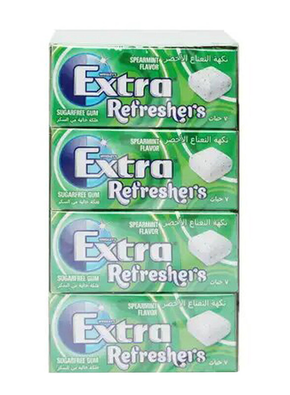 

Wrigley's Extra Refreshers Spearmint Chewing Gum Box, 16 x 15.6g