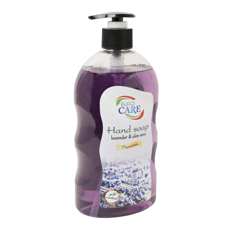 Euro Care Premium Lavender & Aloe Vera Flavour Hand Soap, 650ml