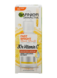 Garnier Skin Active Fast Bright 30x Vitamin C Serum, Anti Dark Spot - 30 ml