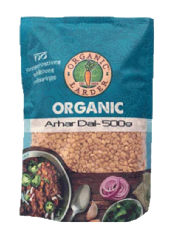 

Organic Larder Arhar Dal, 500g