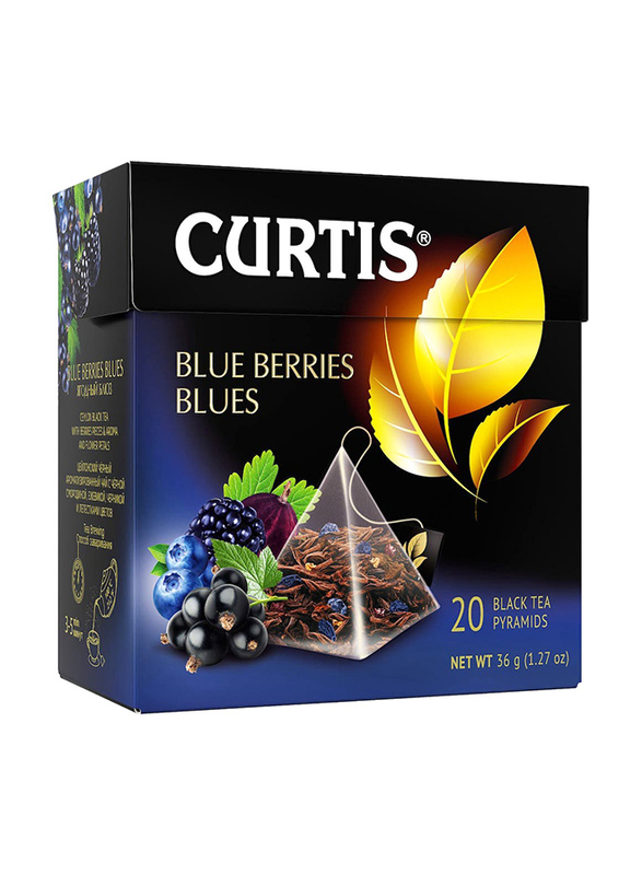 Curtis Blue Berries Blues Black Tea, 20 Tea Bags