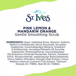 St. Ives Radiant Skin Face Scrub with Pink Lemon and Mandarin Orange, 6oz